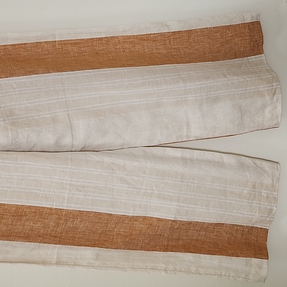 Anthropologie Ett TWA  100% Linen Wide Leg Pants Size 4 - Picture 12 of 16